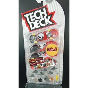 Tech Deck Blind Fingerboard Set With Customizable Boards Tools